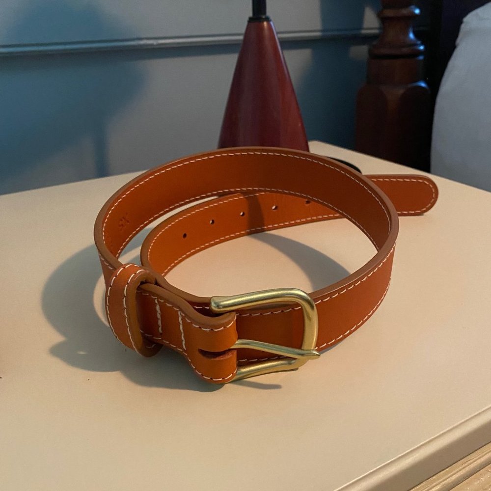 Lindquist - Simple Belt II in Honey Vachetta
